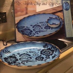 Hand painted platter.